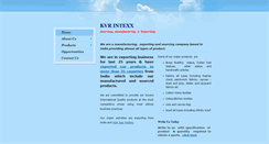 Desktop Screenshot of kvrintexx.com